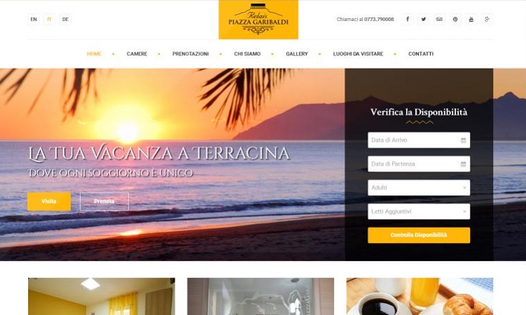 OurWeb Web Agency - Relais Piazza Garibaldi