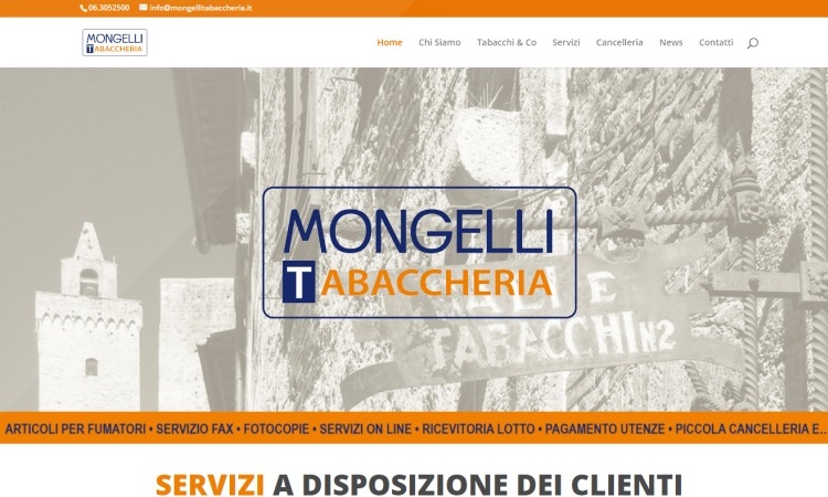 OurWeb Web Agency - Tabaccheria Mongelli