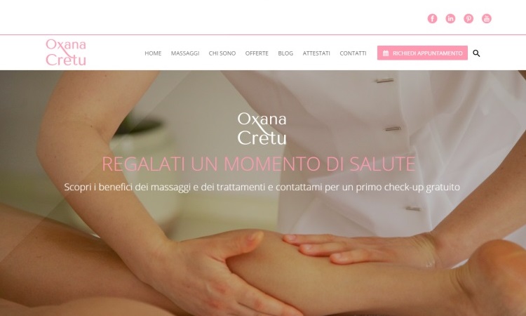 OurWeb Web Agency - Il Dono del Massaggio